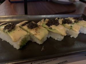 Torched and press sushi   at Planta in Bethesda