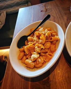 Spicy Lumaconi Pasta at Planta in Bethesda