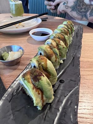 Dragon roll   at Planta in Bethesda