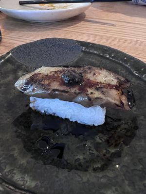 Eggplant nigiri   at Planta in Bethesda