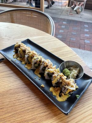 coconut shrimp roll - very good   at Planta in Bethesda