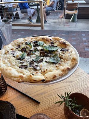 leek bianca pizza - came out piping hot and was tasty, I would get it again   at Planta in Bethesda