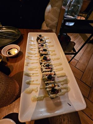 Spider roll at Planta in Bethesda