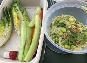 Edamame hummus (take out) 🤍🌱  at Planta in Bethesda