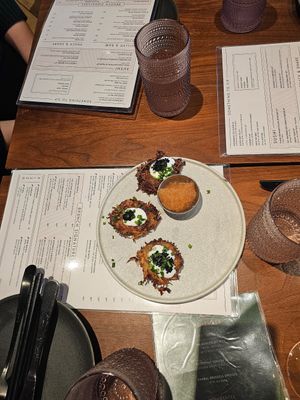 Latkes at Planta in Bethesda