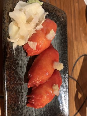 Watermelon sushi   at Planta in Bethesda