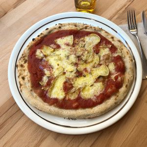 Pizza Agapes - végétarienne - équivalent de la Margarita  at Pizzéria Agapè in Nantes