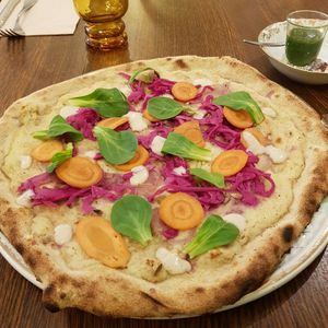 Bomboche pizza at Pizzéria Agapè in Nantes