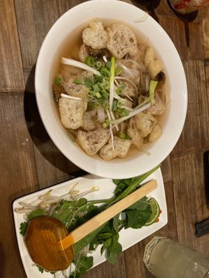 Tofu pho at Pho in Nottingham