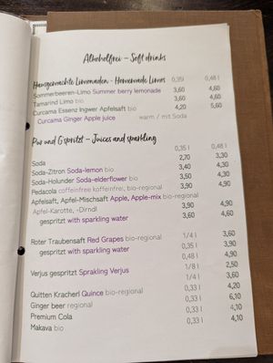 Tisch menu 10 at Tisch in Vienna