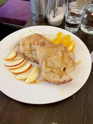 French toast from English breakfast   at Tisch in Vienna