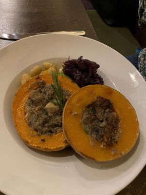 Gnocchi with stuffed pumpkin   at Tisch in Vienna