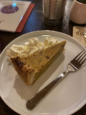 Pumpkin pie   at Tisch in Vienna