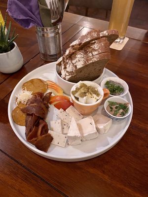 Brettljause - Charcuterie  at Tisch in Vienna