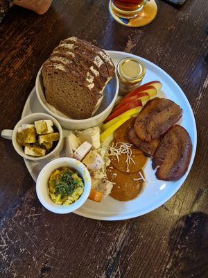 Cheeseboard at Tisch in Vienna