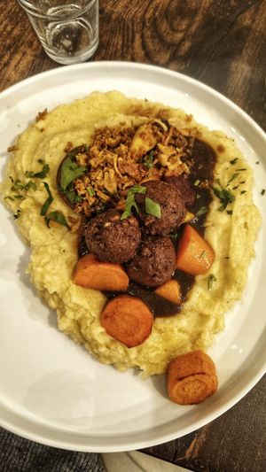 Umami - the sauce was to die for at Tisch in Vienna