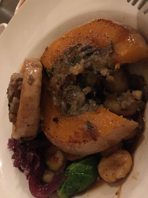 Stuffed pumpkin   at Tisch in Vienna