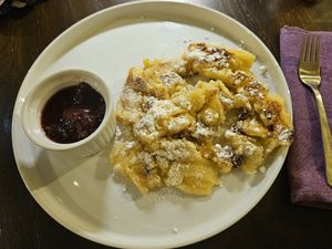 Kaisershmarrn at Tisch in Vienna