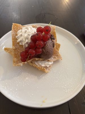 Chocolate lasagne  at Tisch in Vienna