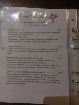 Mains at Tisch in Vienna