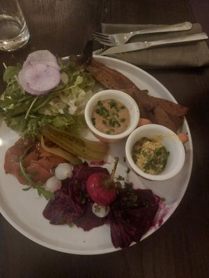 Charcuterie at Tisch in Vienna