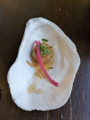 Oyster at Tisch in Vienna