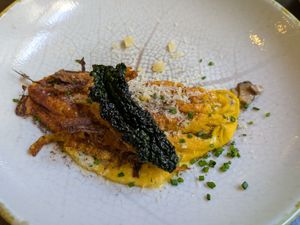 Omelette a la Bear at Tisch in Vienna