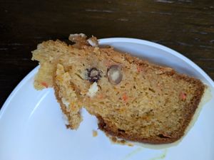 Carrot cake at Tisch in Vienna