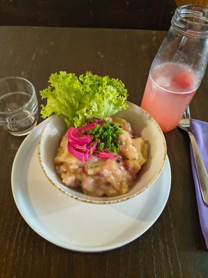 Potato salad at Tisch in Vienna