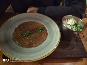 Indian Dal at YUM YUM - BY George in Playa Del Carmen