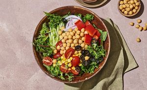 Chickpea at Salad Shop in Seoul