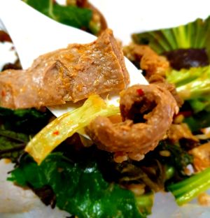 alot of soy protein at Salad Shop in Seoul