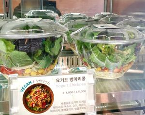 chickpea at Salad Shop in Seoul