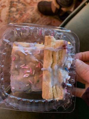 Blueberry pop tarts  at Sugar Babe Bakery in Pullman