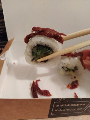  at Sushi Out in Vilnius