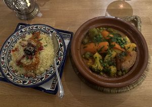 Couscous and tagine   at Ya Habibi in Graz