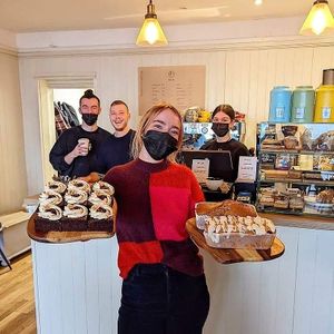 Cakes at WYLDE Coffee in Heswall