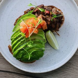 Spicy beans at WYLDE Coffee in Heswall