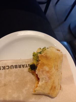 Vegan ciabatta, but I didn't really like it. Especially not for the price at Starbucks - Ring Karree in Cologne