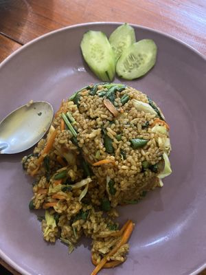 Nasi goreng vegetables   at Minang Vegan in Ubud