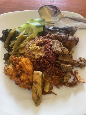   at Minang Vegan in Ubud