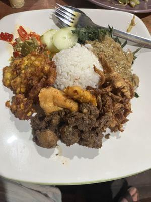   at Minang Vegan in Ubud