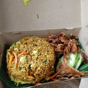 Nasu Goreng at Minang Vegan in Ubud