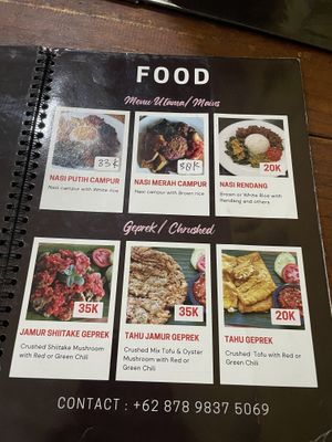   at Minang Vegan in Ubud