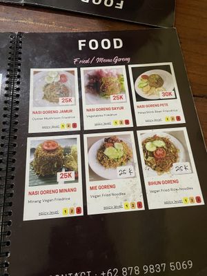   at Minang Vegan in Ubud