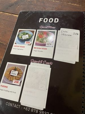   at Minang Vegan in Ubud