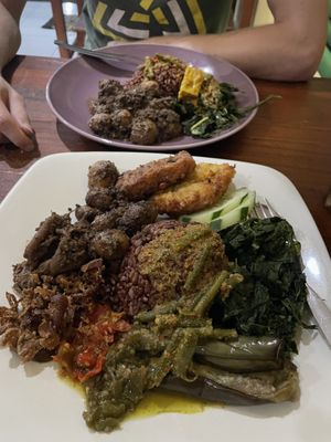   at Minang Vegan in Ubud