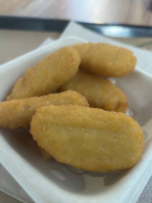 Pland based nuggets (Heura) at Burritos - Ribera in Valencia