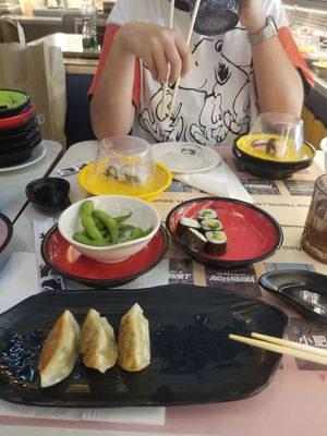  at Running Sushi in Madrid