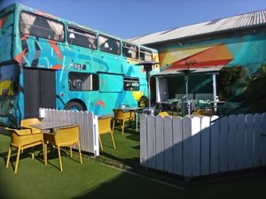 Outdoor Area at back, Very little noise at Billy Byrnes Gastro Bar & Venue in Kilkenny